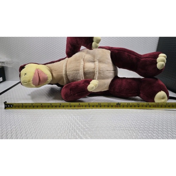 Build-a-Bear 17in Stegasaurus Dinosaur Maroon Retired - Picture 10 of 11